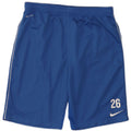 Nike Mens Dri Fit Sport Shorts Medium Blue Polyester