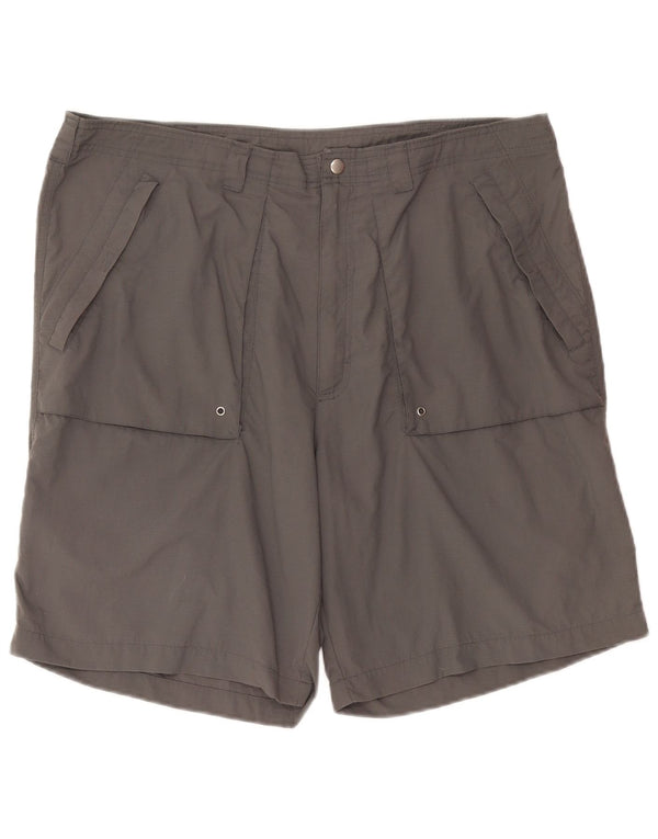 Adidas Mens Casual Shorts XL W38  Grey Polyester