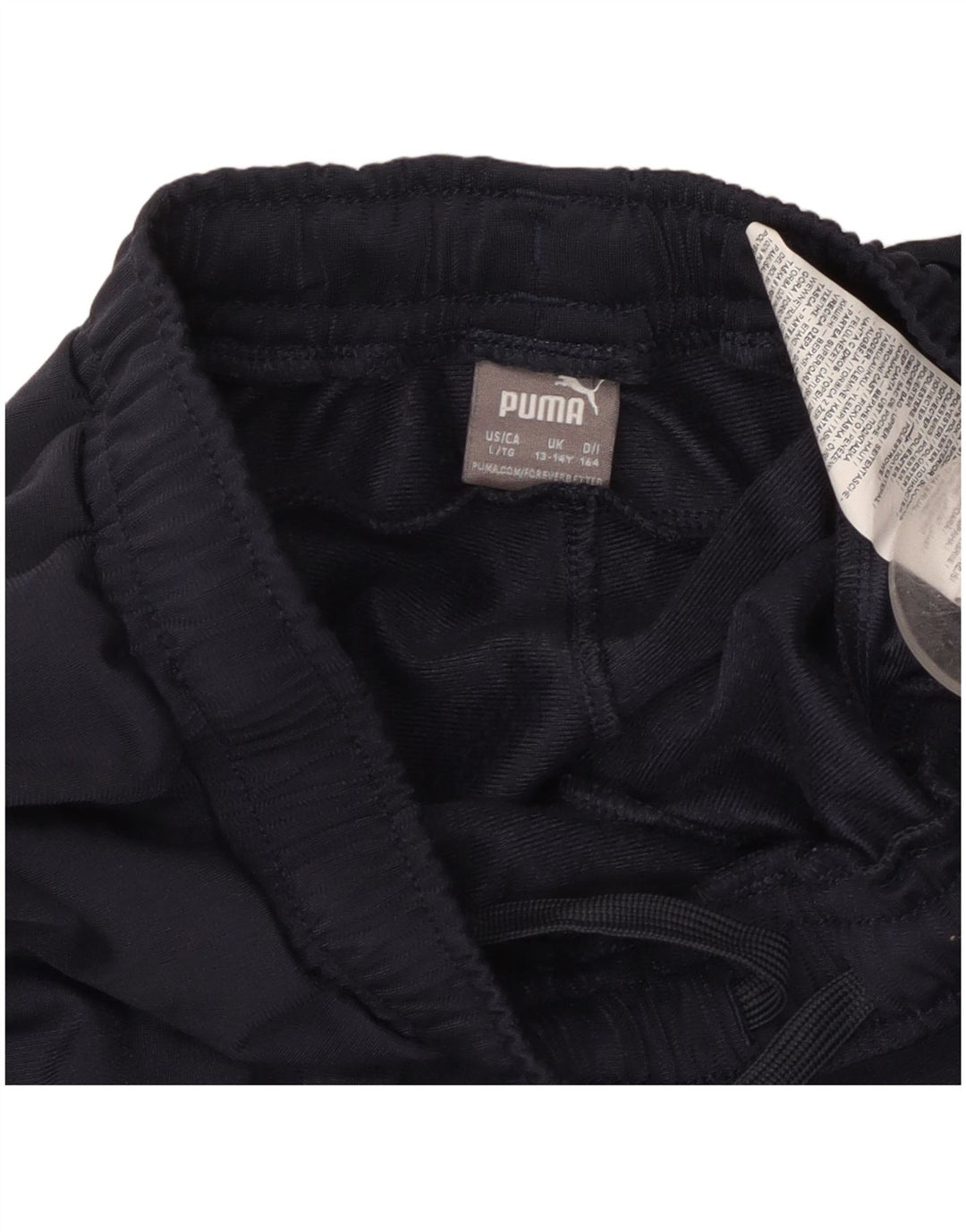 Puma Boys Tracksuit Trousers 13-14 Years  Navy Blue Polyester