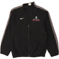 NIKE Boys Graphic Tracksuit Top Jacket 12-13 Years Large Black Colourblock Vintage Nike and Second-Hand Nike from Messina Hembry 