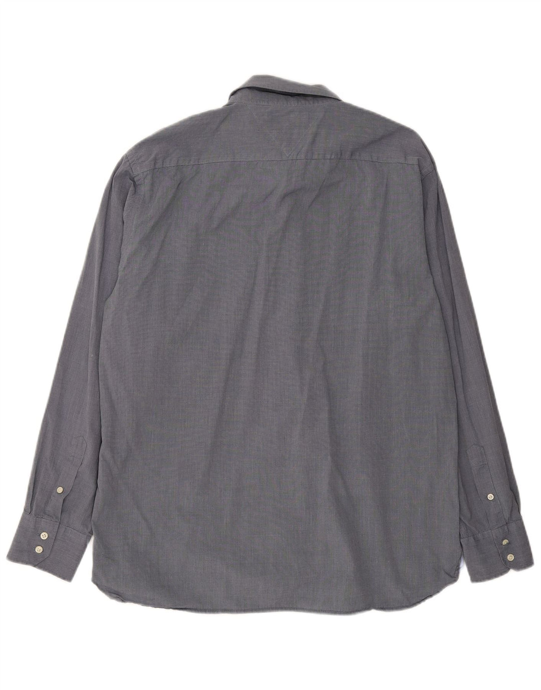 TOMMY HILFIGER Mens Shirt XL Navy Blue Cotton