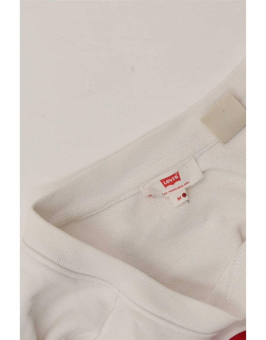 Levi's Womens Graphic Sweatshirt Jumper UK 14 Medium White