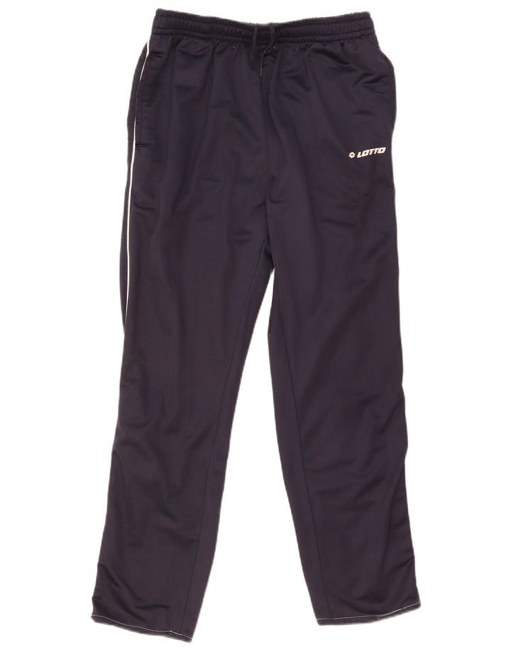 Lotto Mens Tracksuit Trousers Large  Navy Blue Polyester