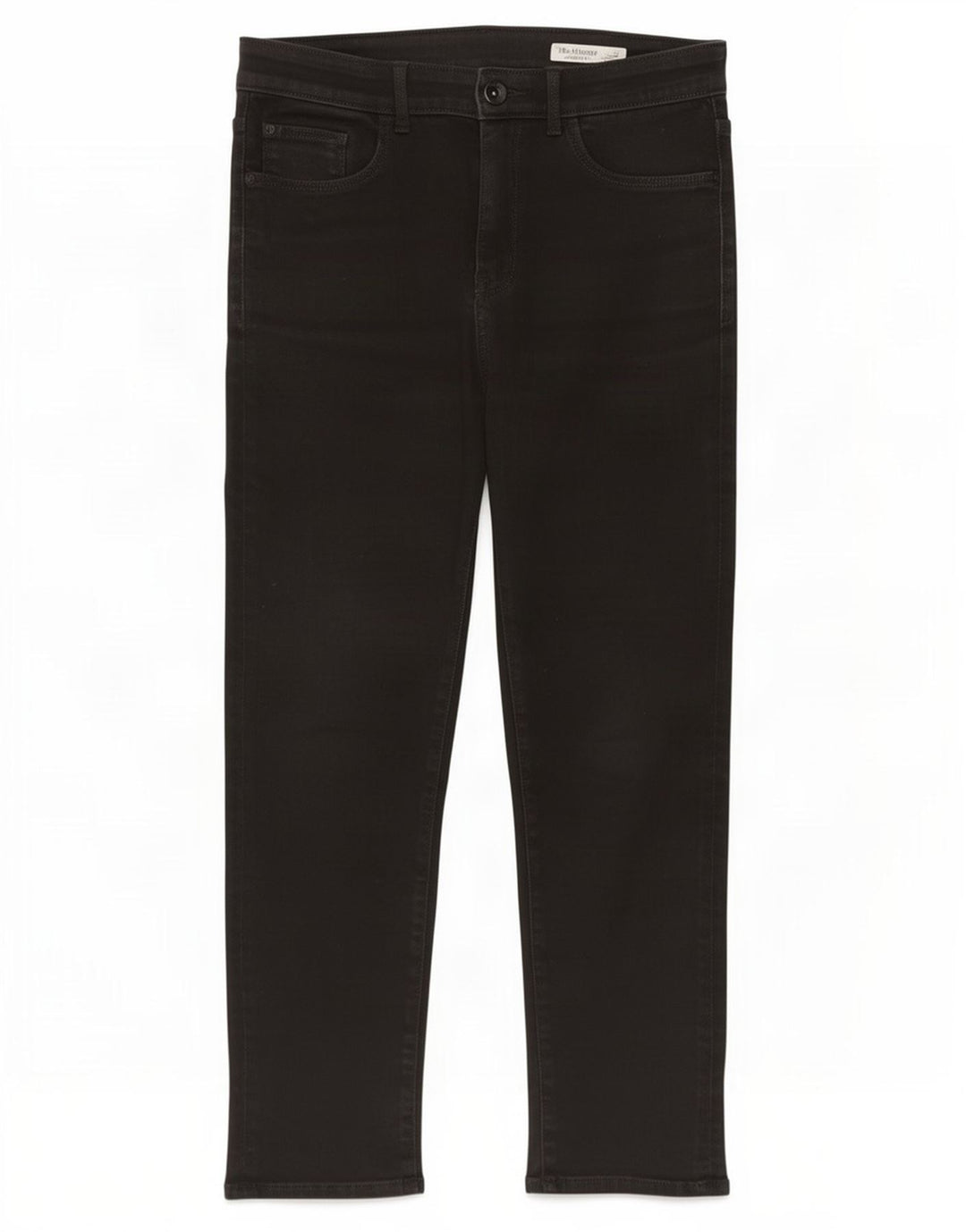Marks & Spencer Womens The Harper Cropped Jeans UK 12 Medium W30 L24 Black