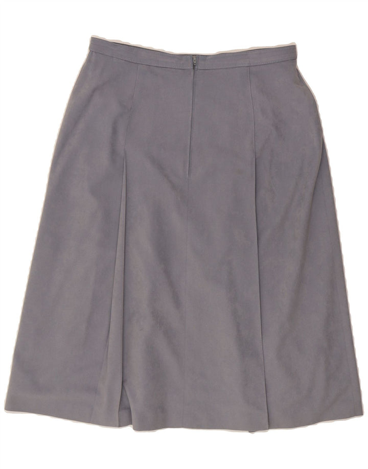 VINTAGE Womens A-Line Skirt W30 Medium  Grey Vintage Vintage and Second-Hand Vintage from Messina Hembry 