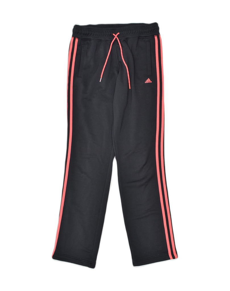 ADIDAS Womens Tracksuit Trousers UK 8/10 Small Black | Vintage Adidas | Thrift | Second-Hand Adidas | Used Clothing | Messina Hembry 