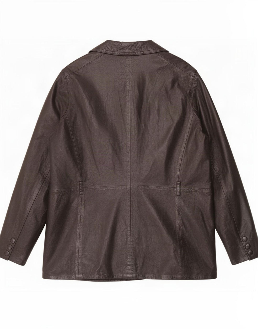 Maxime Womens Leather Jacket UK 14 Medium Black