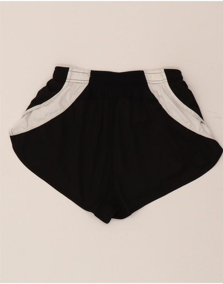 ASICS Womens Swimming Shorts UK 14 Large  Black Colourblock Polyester