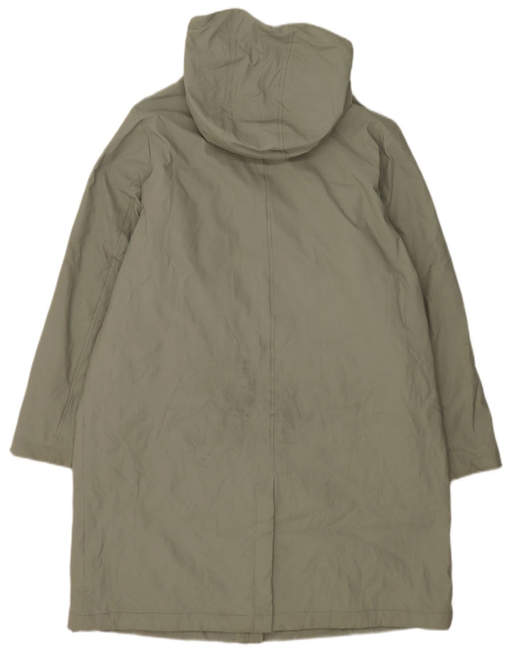 Marks & Spencer Womens Hooded Oversized Raincoat UK 18 XL Green