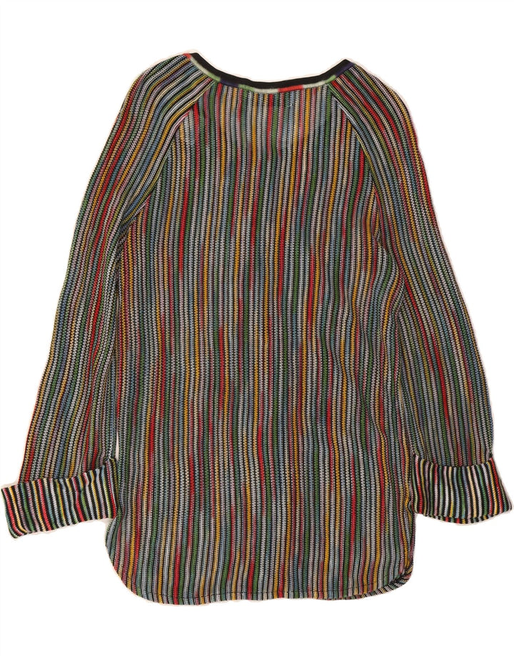 FRANCK OLIVIER Womens Cardigan Sweater IT 38 XS Multicoloured Striped Vintage Franck Olivier and Second-Hand Franck Olivier from Messina Hembry 