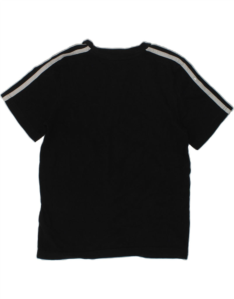 ADIDAS Boys Graphic T-Shirt Top 5-6 Years Black Cotton | Vintage Adidas | Thrift | Second-Hand Adidas | Used Clothing | Messina Hembry 