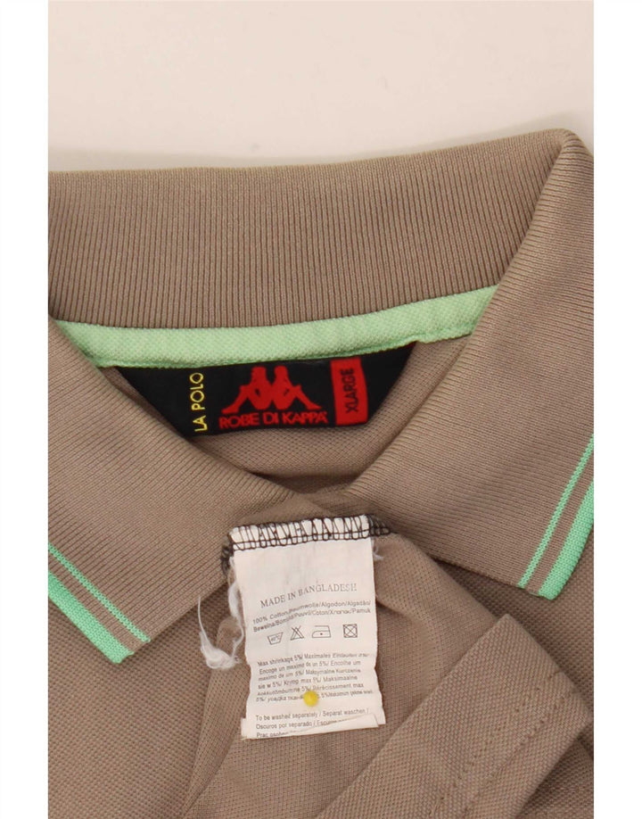Kappa Mens Polo Shirt XL Grey