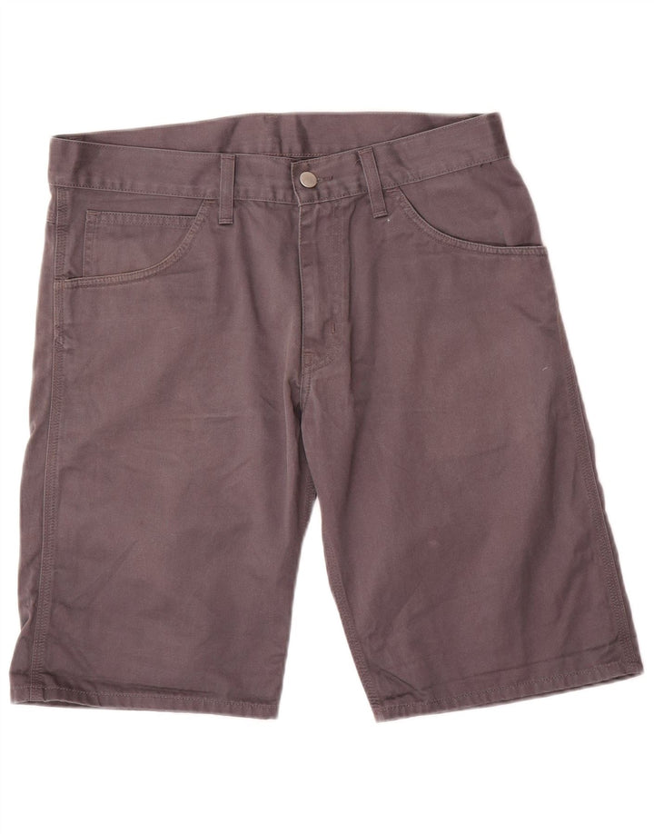 Carhartt Mens Casual Shorts W32 Medium Grey Cotton