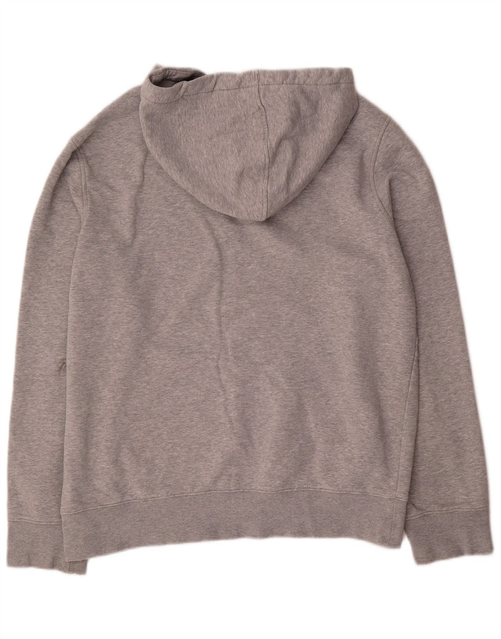 Canterbury Mens Graphic Hoodie Jumper Large Grey Cotton