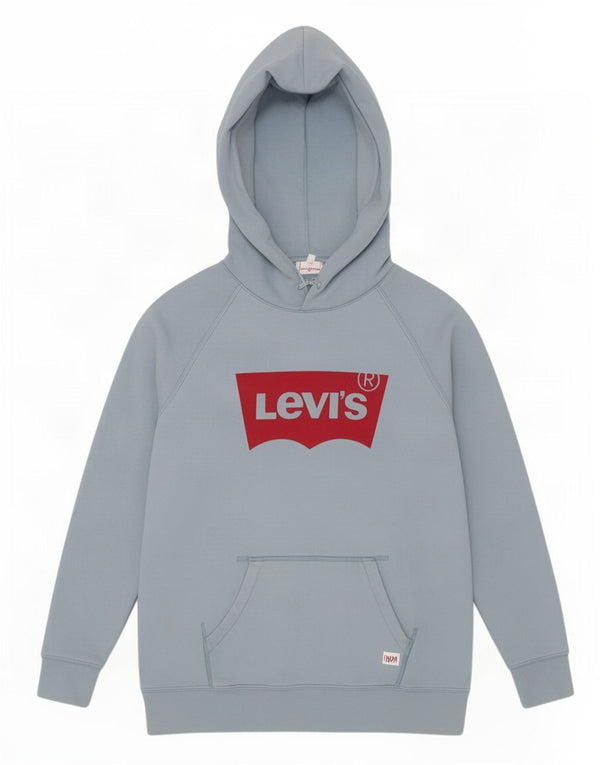 Levi's Mens Graphic Hoodie Jumper XS Blue