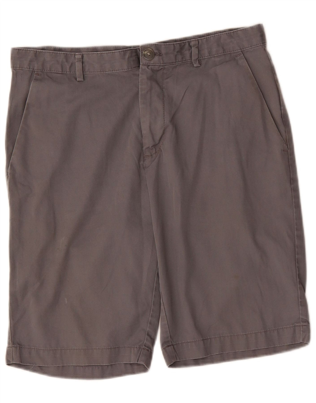 CALVIN KLEIN Mens Chino Shorts W30 Medium Grey Cotton