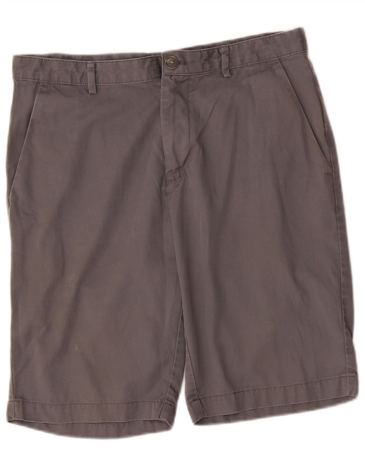 CALVIN KLEIN Mens Chino Shorts W30 Medium Grey Cotton