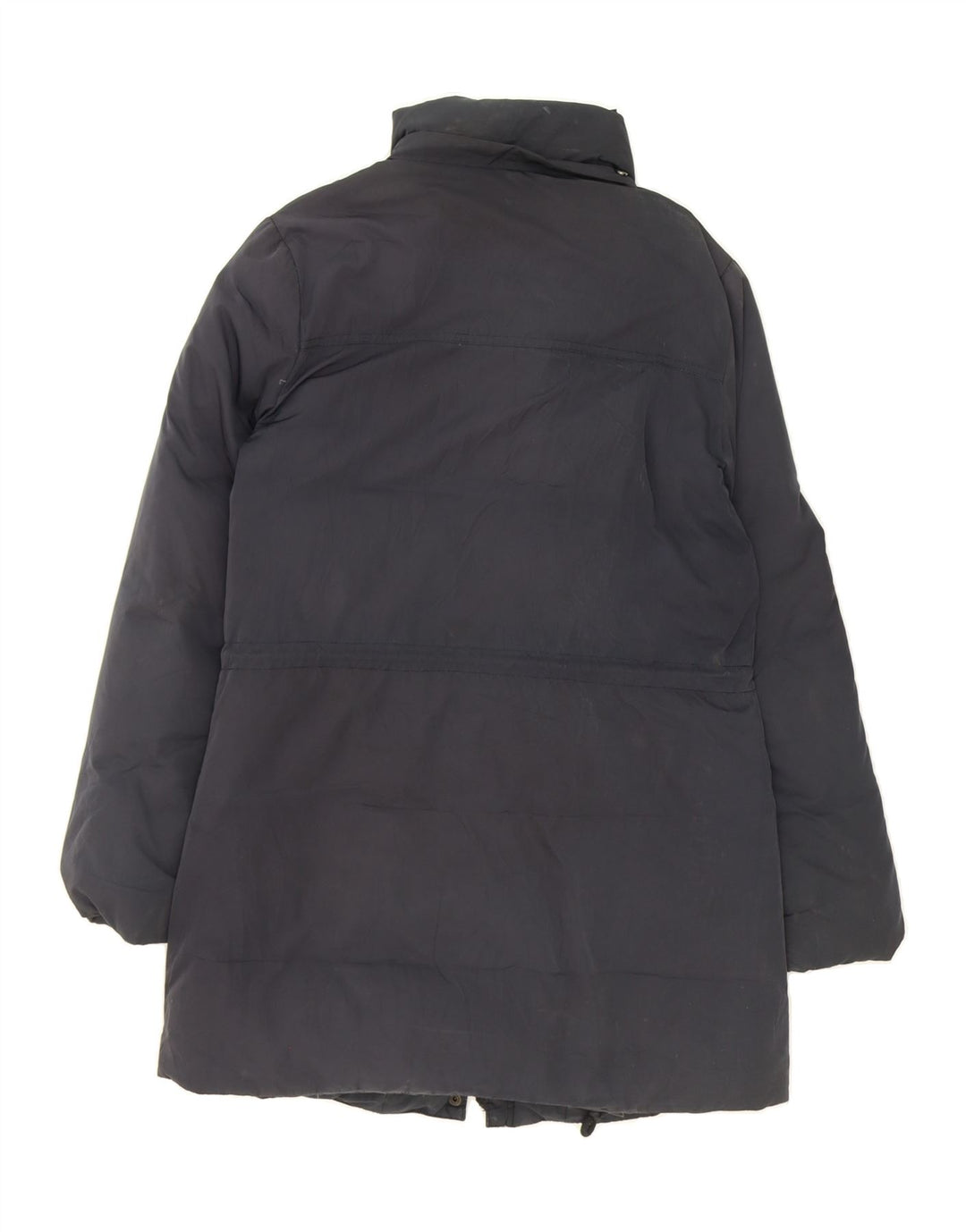 LEE Womens Padded Coat UK 6 XS Navy Blue Polyamide Vintage Lee and Second-Hand Lee from Messina Hembry 