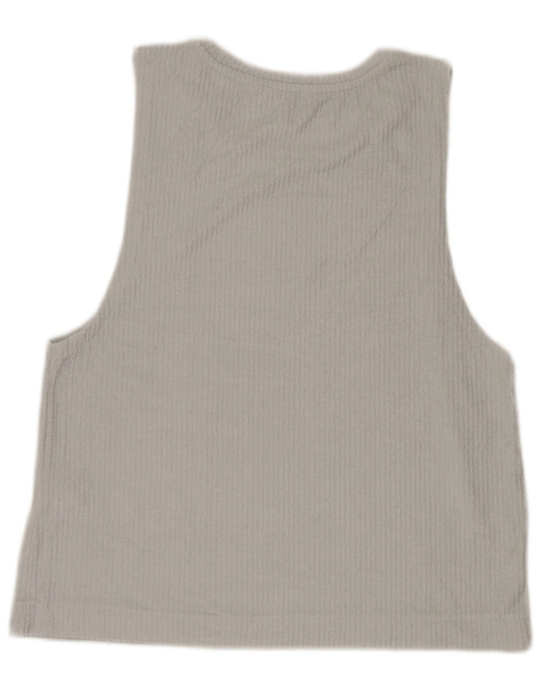 Zara Womens Vest Top UK 16 Large Blue Cotton