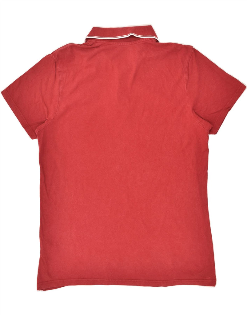 WRANGLER Mens Polo Shirt Large Red Cotton | Vintage Wrangler | Thrift | Second-Hand Wrangler | Used Clothing | Messina Hembry 
