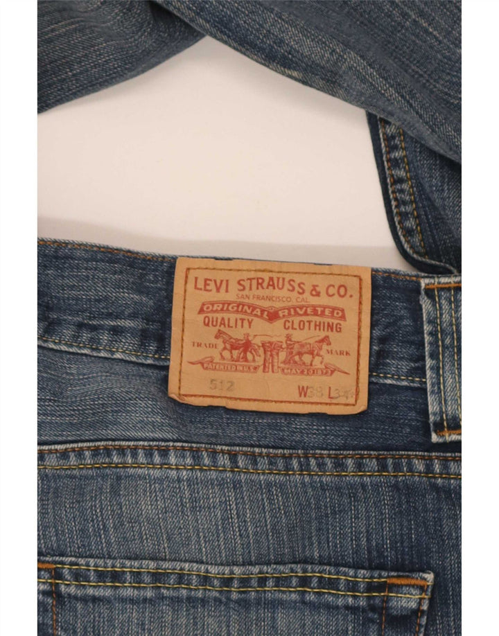 Levi's Mens 512 Bootcut Jeans W38 L29 Blue
