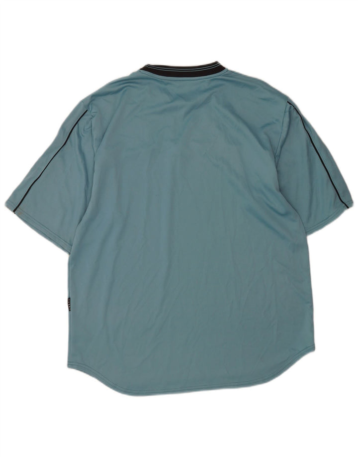 Nike Mens Inter Milan T-Shirt Top UK 42/44 Large Blue Polyester