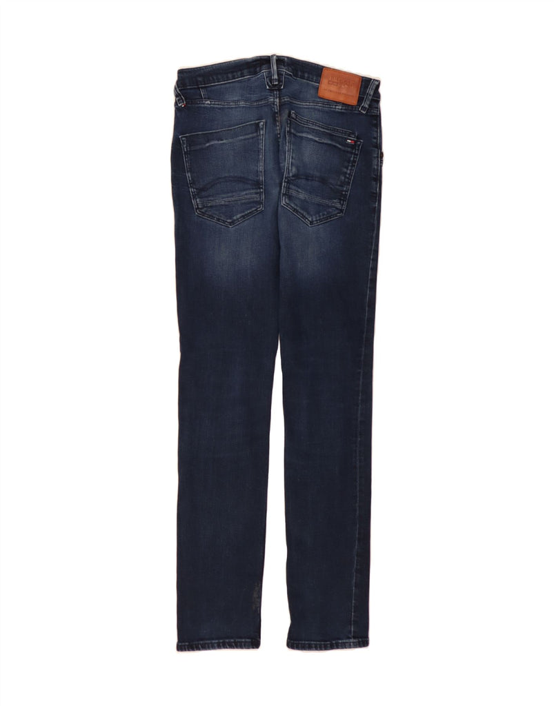 TOMMY HILFIGER Mens Slim Jeans W31 L34  Navy Blue Cotton Vintage Tommy Hilfiger and Second-Hand Tommy Hilfiger from Messina Hembry 