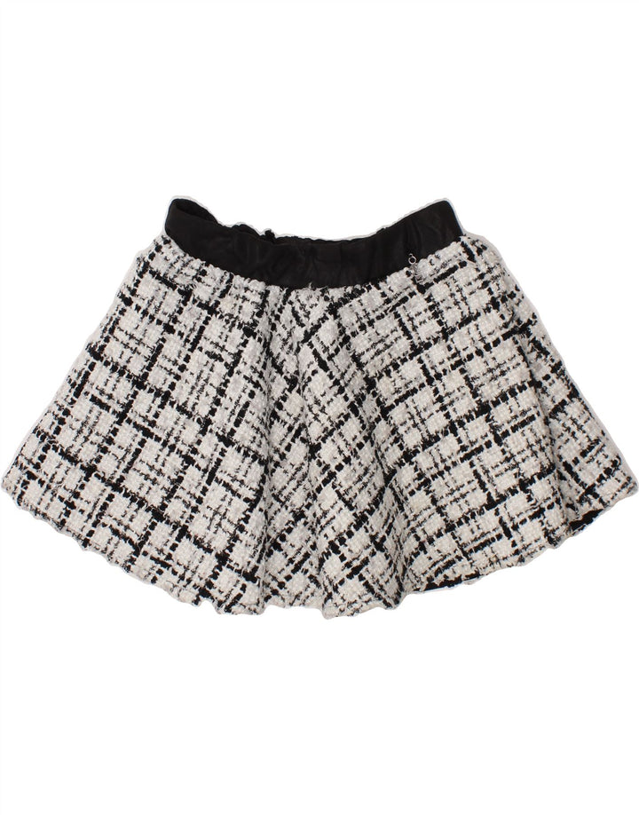 LIU JO Girls A-Line Skirt 13-14 Years W20  White Check Polyester Vintage Liu Jo and Second-Hand Liu Jo from Messina Hembry 