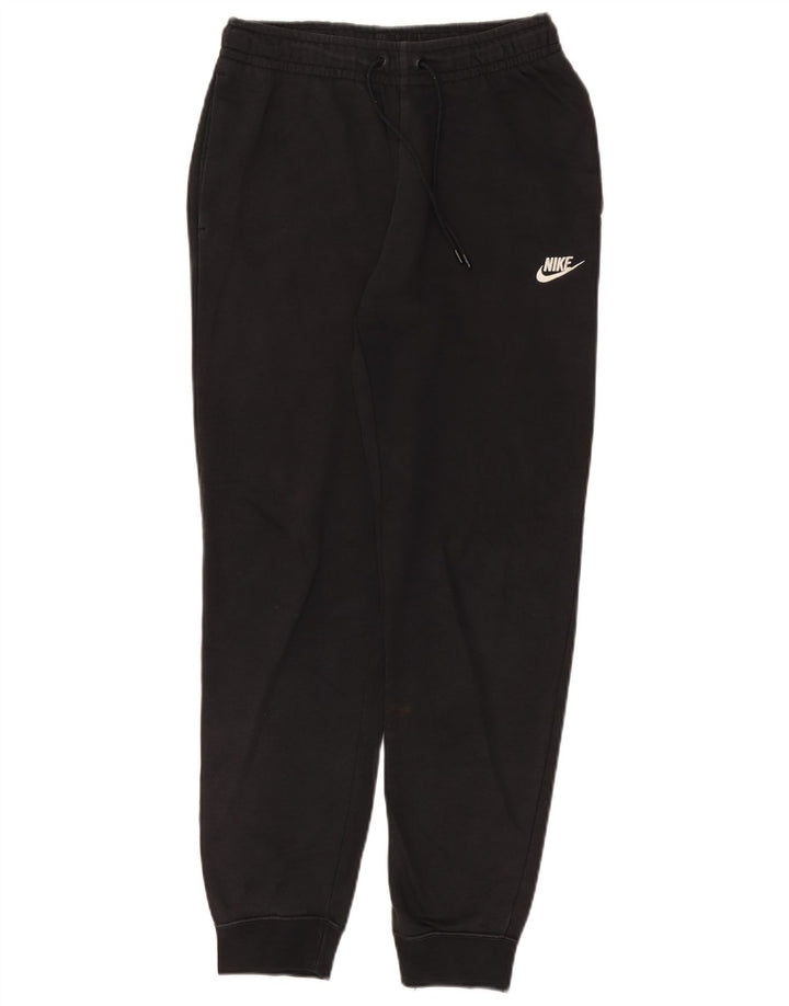 Nike Mens Tracksuit Trousers Joggers Small  Black Cotton