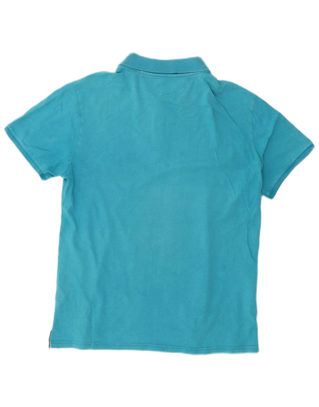 Champion Mens Easy Fit Polo Shirt Large Blue Cotton