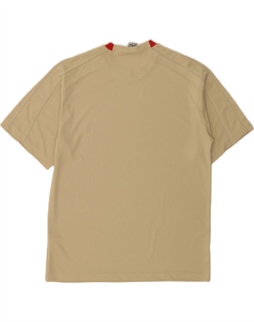 FILA Mens T-Shirt Top IT 50 Medium Beige Polyester Vintage Fila and Second-Hand Fila from Messina Hembry 