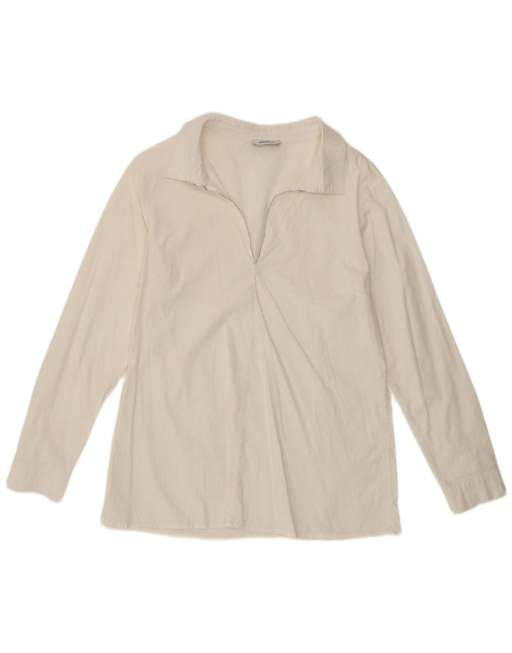 Max & Co. Womens Pullover Shirt UK 12 Medium White