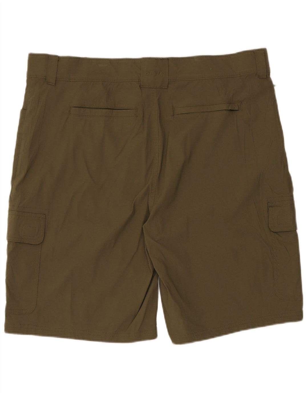 ORVIS Mens Cargo Shorts W40 XL Khaki Nylon