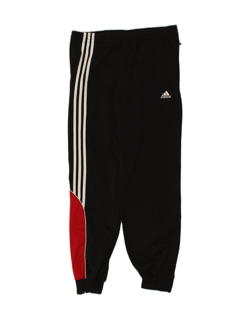 ADIDAS Mens Graphic Tracksuit Trousers Joggers UK 40/42 Medium Black | Vintage Adidas | Thrift | Second-Hand Adidas | Used Clothing | Messina Hembry 