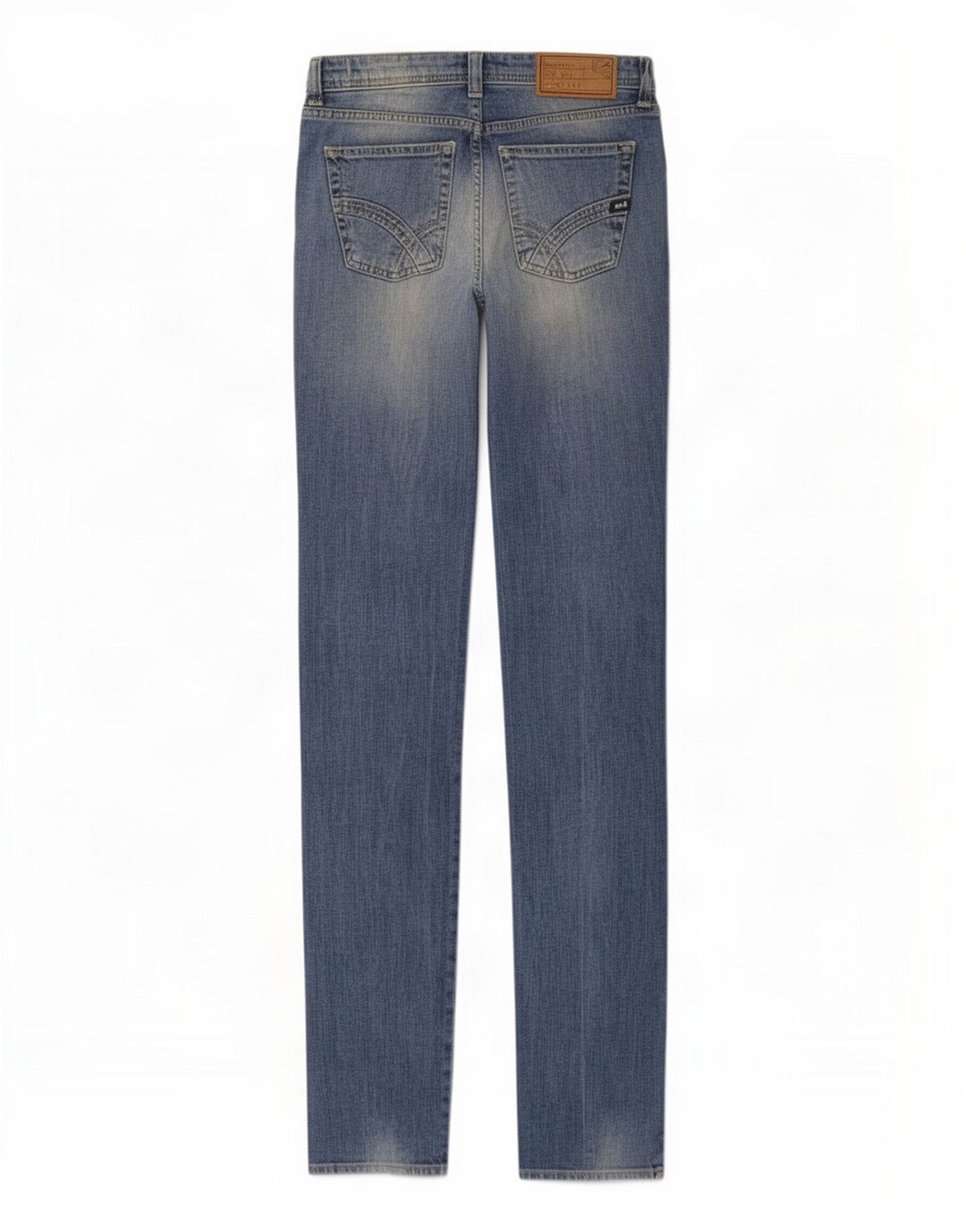 Gas Womens Slim Jeans W29 L34 Blue Cotton