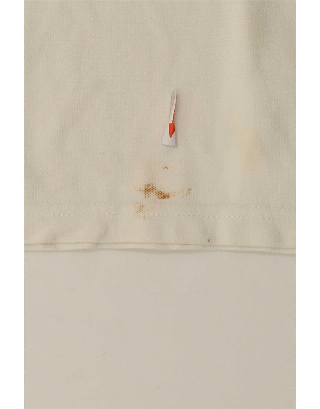 Levi's Mens Polo Shirt Large White Cotton