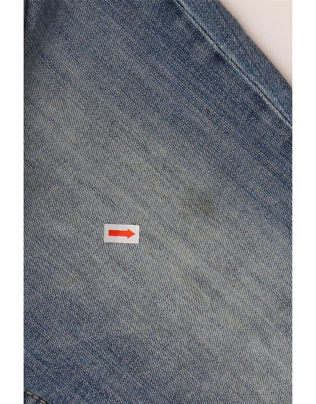 BKE Mens Tyler Straight Jeans W34 L32 Blue Cotton