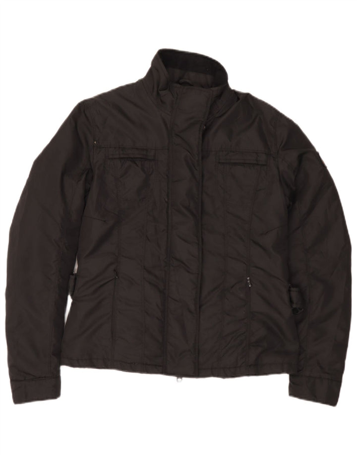 Refrigiwear Womens Padded Jacket UK 12 Medium Black Polyamide