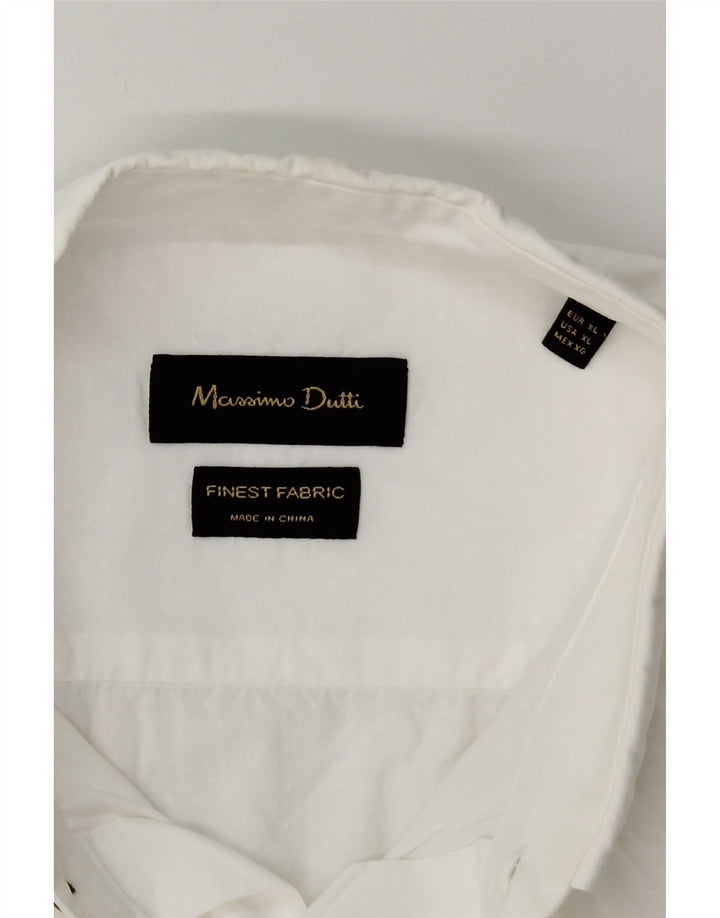 Massimo Dutti Mens Shirt XL White
