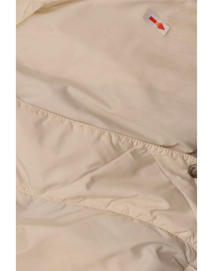 Millet Womens Hooded Oversized Padded Jacket EU 40 Medium White Polyamide