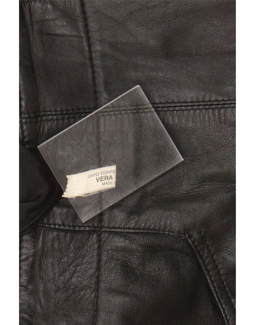 VINTAGE Womens Leather Skirt W26 Small Black Leather Vintage Vintage and Second-Hand Vintage from Messina Hembry 