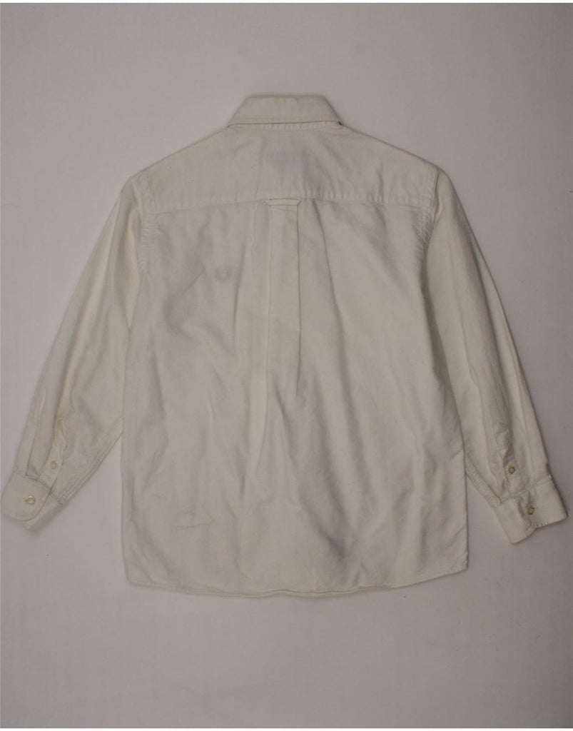 FRED PERRY Boys Shirt 7-8 Years White Cotton Vintage Fred Perry and Second-Hand Fred Perry from Messina Hembry 