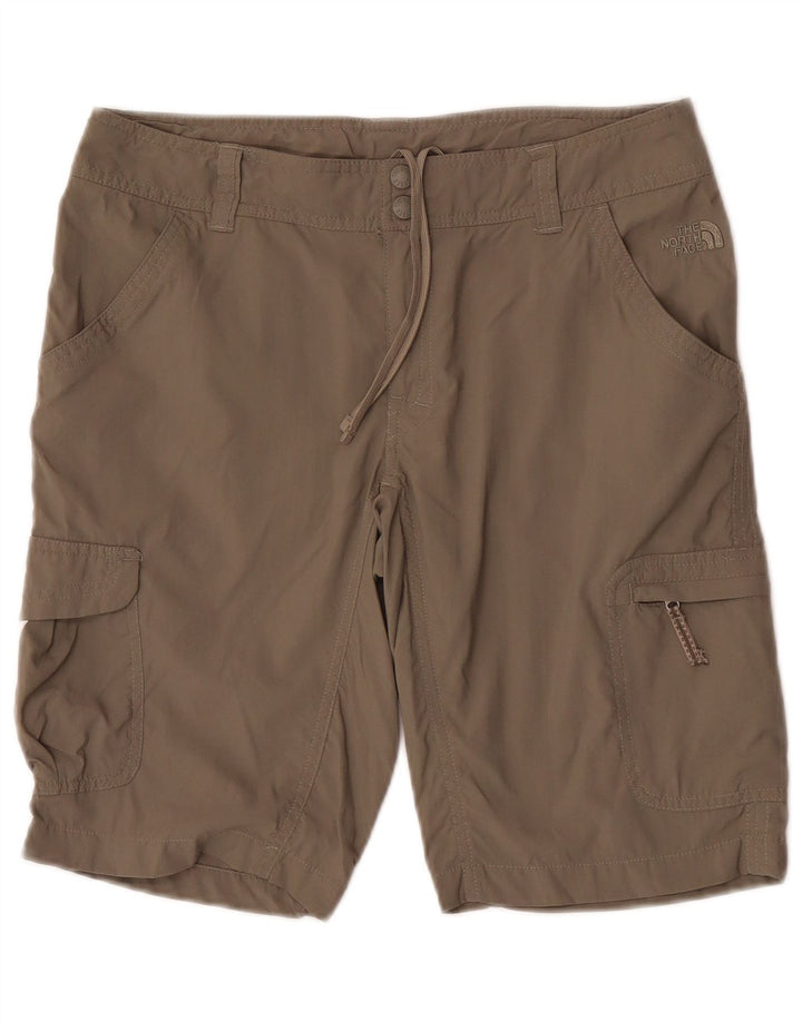 The North Face Womens Cargo Shorts US 8 Medium W30 Grey Nylon
