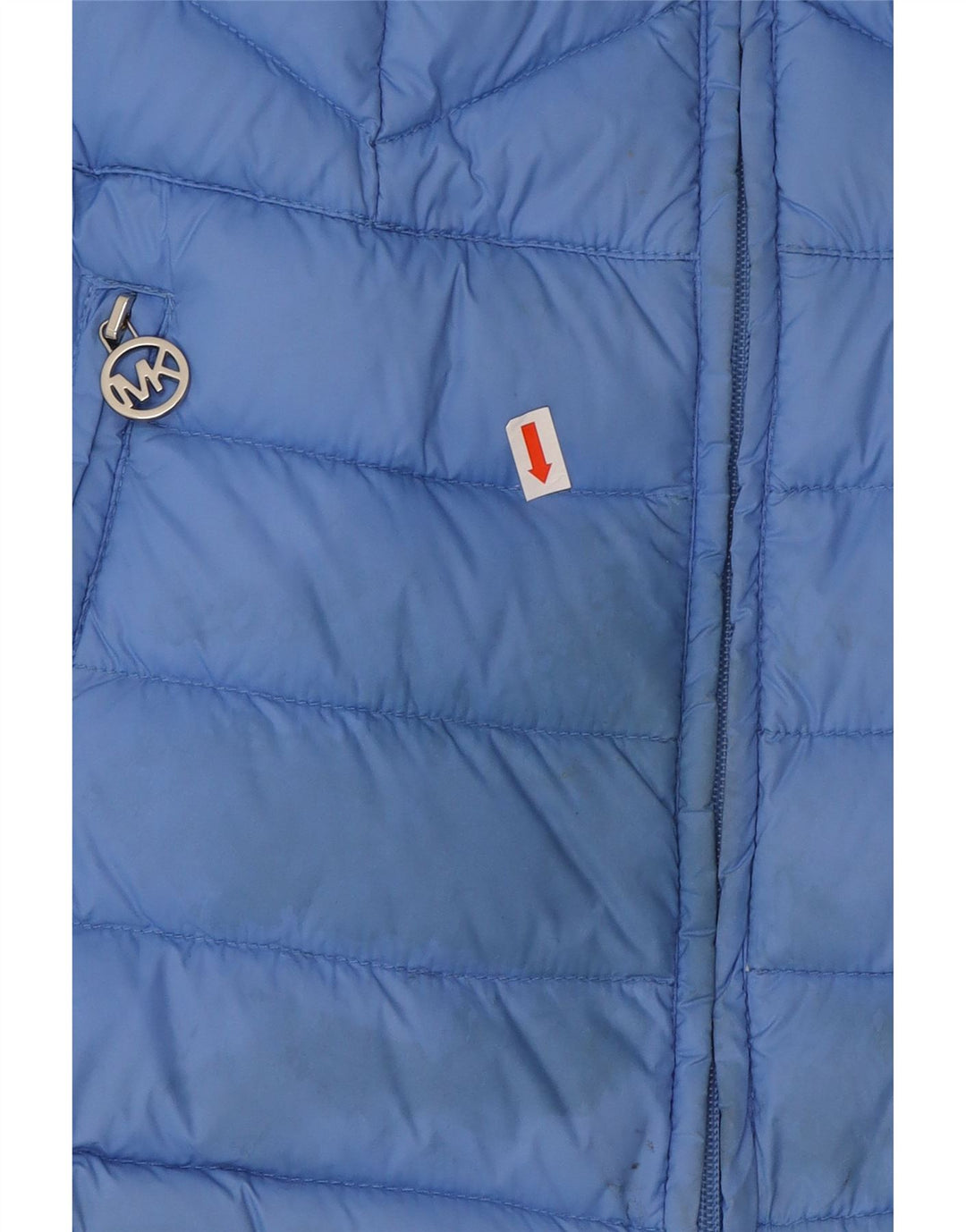 MICHAEL KORS Womens Padded Jacket UK 14 Medium Blue Nylon Vintage Michael Kors and Second-Hand Michael Kors from Messina Hembry 