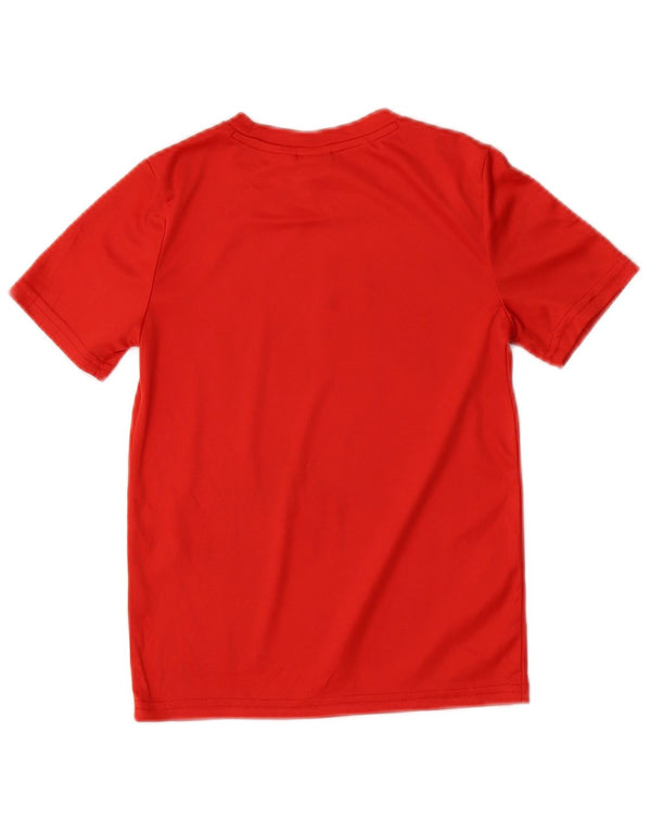 Puma Boys Graphic T-Shirt Top 5-6 Years Red