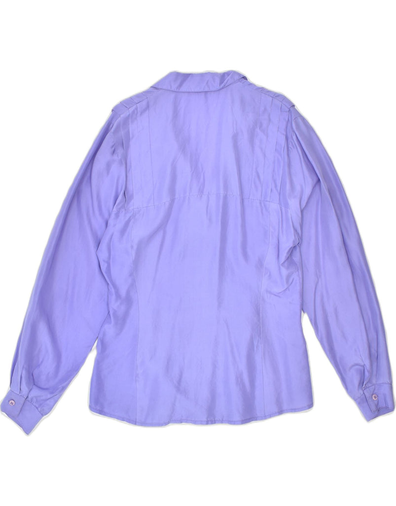 VINTAGE Womens Shirt UK 16 Large Purple Classic | Vintage | Thrift | Second-Hand | Used Clothing | Messina Hembry 