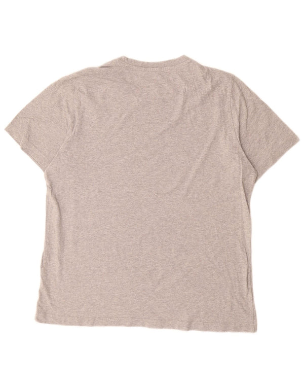 Adidas Mens Graphic T-Shirt Top Medium Grey