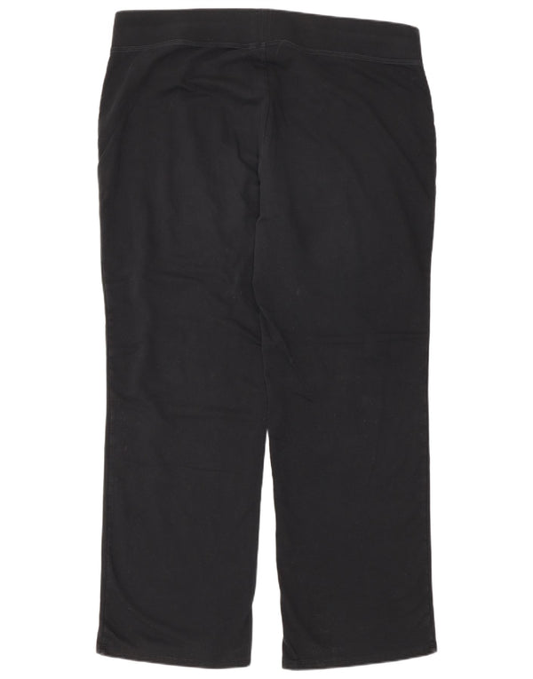 Marks & Spencer Womens Tracksuit Trousers UK 20 2XL  Black