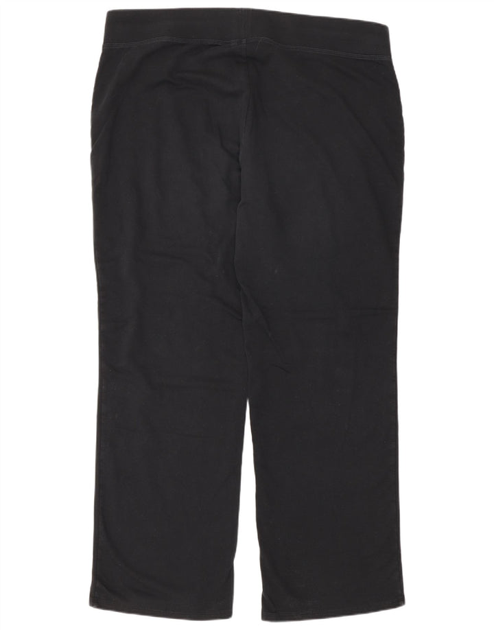 Marks & Spencer Womens Tracksuit Trousers UK 20 2XL  Black