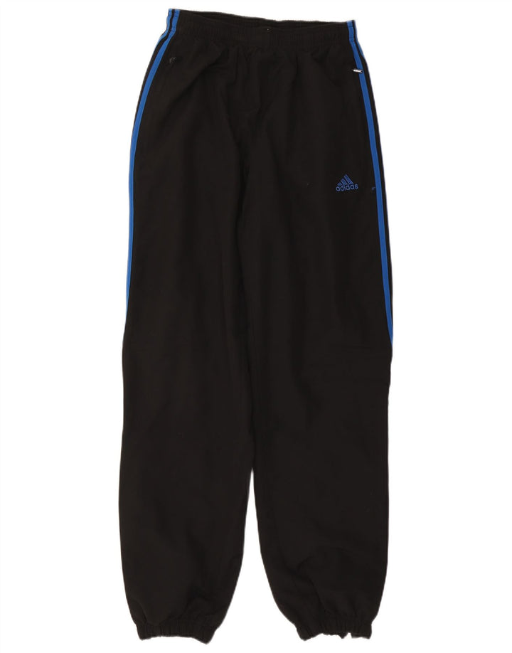 Adidas Mens Tracksuit Trousers Joggers Medium Black Polyester